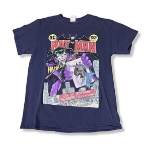 Delta T-Shirt Mens Medium Black Excellent Batman #251 Joker Graphic Comic Tee